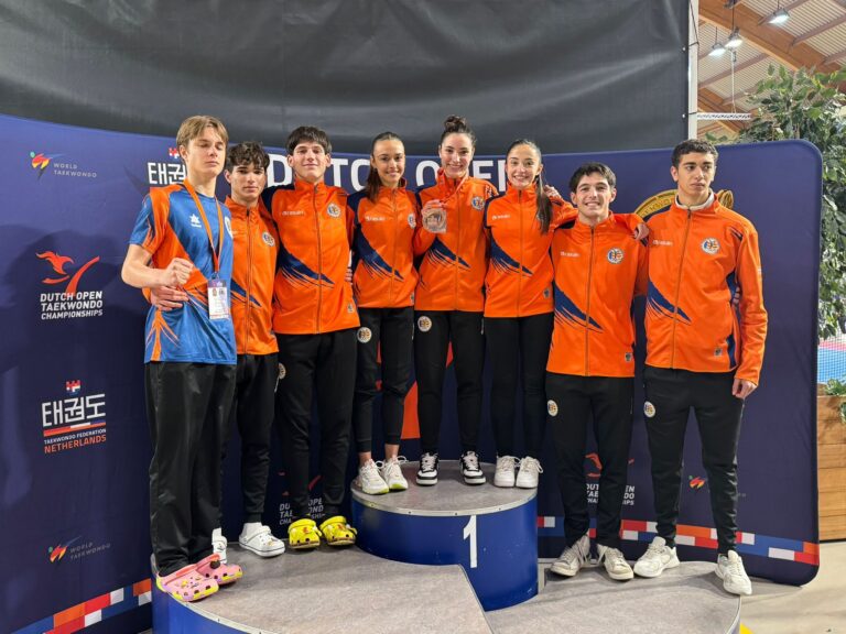 El taekwondo valencià es puja al podi en el Dutch Open de Eindhoven
